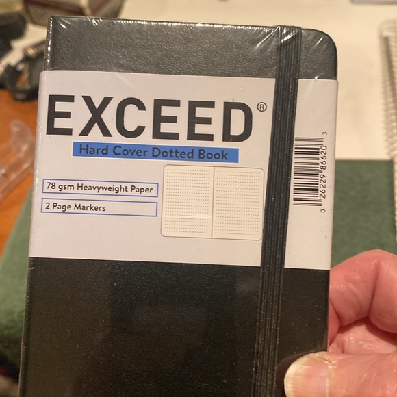 NWT Set of 2 Exceed Dotted Hardcover Notebooks - Picture 5 of 8